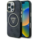 Kryt Guess IML Metal Glitter 4G pro iPhone 16 Pro - black
