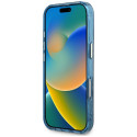 Kryt Guess IML Metal Glitter pro iPhone 16 Pro Max - modrý