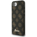 Kryt Guess Peony Script Logo pro iPhone 16e – černá