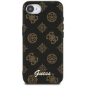 Kryt Guess Peony Script Logo pro iPhone 16e – černá