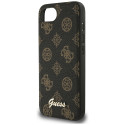 Kryt Guess Peony Script Logo pro iPhone 16e – černá