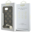 Kryt Guess Peony Script Logo pro iPhone 16e – černá