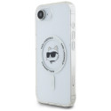 Kryt Karl Lagerfeld CHOUPETTE pro iPhone 16e bílý