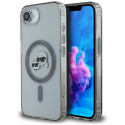 Kryt Karl Lagerfeld IML Metal iPhone 16e - černý