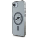 Kryt Karl Lagerfeld IML Metal iPhone 16e - černý
