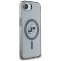 Kryt Karl Lagerfeld IML Metal iPhone 16e - černý
