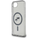Kryt Karl Lagerfeld IML Metal iPhone 16e - černý