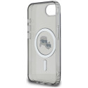 Kryt Karl Lagerfeld IML Metal iPhone 16e - černý