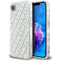 Kryt Karl Lagerfeld IML Repeat Logo iPhone 16e - zlatý