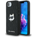 Kryt Karl Lagerfeld CHOUPETTE Head Pin iPhone 16e černý