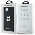Kryt Karl Lagerfeld CHOUPETTE Head Pin iPhone 16e černý