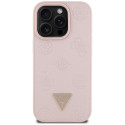 Kryt Guess TRIANGLE pro iPhone 16 Pro - růžová