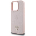 Kryt Guess TRIANGLE pro iPhone 16 Pro - růžová