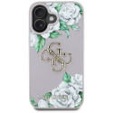 Kryt Guess ROSES BIG 4G iPhone 16 fialový