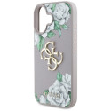 Kryt Guess ROSES BIG 4G iPhone 16 fialový