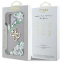Kryt Guess ROSES BIG 4G iPhone 16 fialový