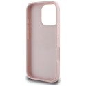 Kryt Guess Grained Roses Big 4G iPhone 16 Pro Max – růžový