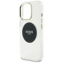 Kryt Guess IML Metal Colored Circle iPhone 16 Pro Max černý