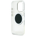 Kryt Guess IML Metal Colored Circle iPhone 16 Pro Max černý