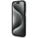 Kryt Karl Lagerfeld FW Metal Plate iPhone 15 Pro - černý