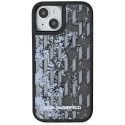 Kryt Karl Lagerfeld LIQUID GLITTER pro iPhone 15 - černý