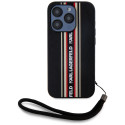Kryt Karl Lagerfeld SAFFIANO ATHLEISURE STRIPES Cord iPhone 15 Pro Max