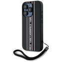 Kryt Karl Lagerfeld Saffiano iPhone 15 Pro Max - růžový