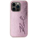 Kryt Karl Lagerfeld WRINKLED METAL SIGNATURE pro iPhone 15 Pro Max - r