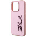 Kryt Karl Lagerfeld WRINKLED METAL SIGNATURE pro iPhone 15 Pro Max - r