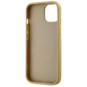 Kryt Karl Lagerfeld WRINKLED METAL SIGNATURE iPhone 15 – zlatý