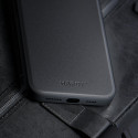 3mk HARDY Apple Silky Leather MagCase iPhone 16 Pro Max – černý