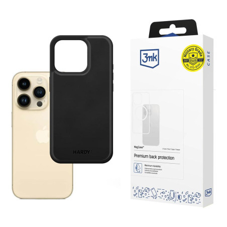 Kryt 3mk HARDY MagSafe iPhone 14 Pro Max – černý
