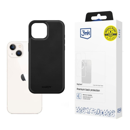 Kryt 3mk HARDY pro iPhone 13 – černý (MagSafe)