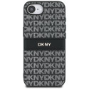 Kryt DKNY REPEAT TEXTURE PATTERN iPhone 16e - černý