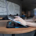Nillkin Univerzální pouzdro na notebook do 14'' se stojánkem a podložkou pod myš - šedé