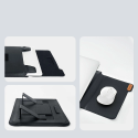 NILLKIN Versatile Sleeve 3v1 Pouzdro pro laptop 13/14" s integrovaným stojánkem a podložkou pod myš, šedé