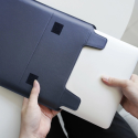 NILLKIN Versatile Sleeve 3v1 Pouzdro pro laptop 13/14" s integrovaným stojánkem a podložkou pod myš, šedé