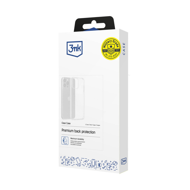 Kryt 3mk PROTECTION Clear Case pro iPhone 17 Air - transparentní