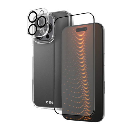 Kryt SBS D3O pro iPhone 16 Pro – transparentní