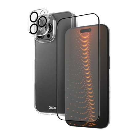 Kryt SBS D3O pro iPhone 16 Pro Max – transparent