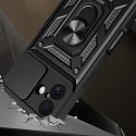 Kryt Hurtel HYBRID ARMOR Camshield iPhone 17 – černý