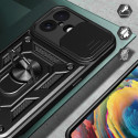 Kryt Hurtel HYBRID ARMOR Camshield iPhone 17 – černý