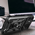 Kryt Hurtel HYBRID ARMOR Camshield iPhone 17 – černý