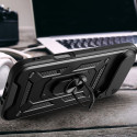 Kryt Hurtel HYBRID ARMOR Camshield pro iPhone 17 Air - černý