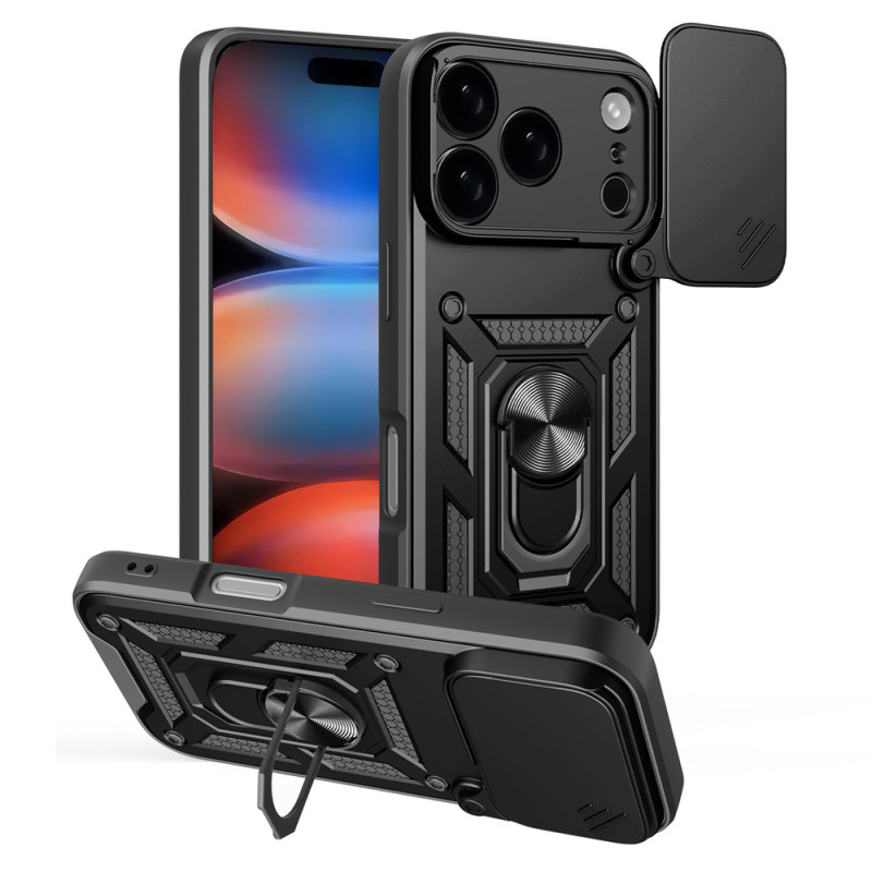 Kryt Hurtel HYBRID ARMOR CAMSHIELD pro iPhone 17 Pro - black