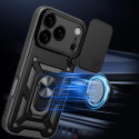 Kryt Hurtel HYBRID ARMOR CAMSHIELD iPhone 17 Pro black