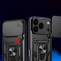 Kryt Hurtel HYBRID ARMOR CAMSHIELD iPhone 17 Pro black