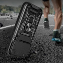 Kryt Hurtel Hybrid Armor Camshield iPhone 17 Pro Max černá