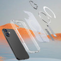 Kryt Hurtel Hybrid Armor X pro iPhone 17 - transparentní