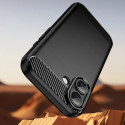Kryt Hurtel Carbon Case pro iPhone 17 - černý